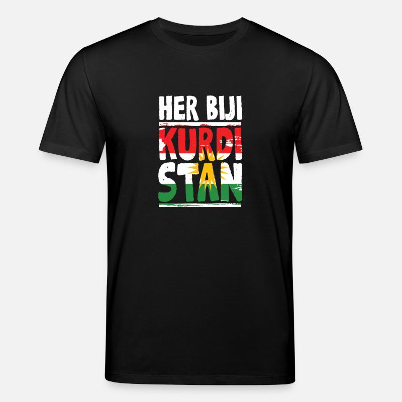Her Biji Kurdistan Kurde Kurden - Stanley/Stella Unisex Bio-T-Shirt CREATOR  - Schwarz