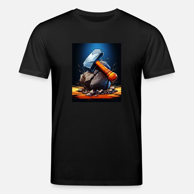 VATHOR HAMMER - Stanley/Stella Unisex Bio-T-Shirt CREATOR  - Schwarz