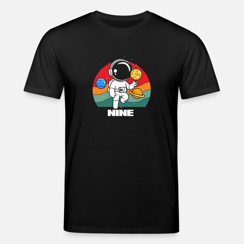 Astronaute Space Adventure Nine - T-shirt bio CREATOR Stanley/Stella Unisexe - noir