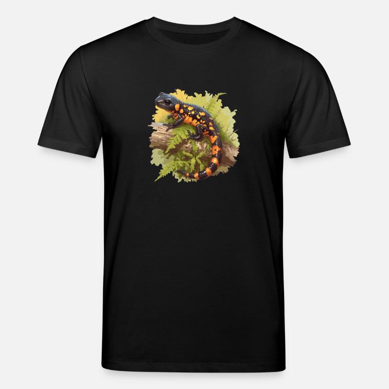 Salamanders Salamander - Stanley/Stella Unisex Bio-T-Shirt CREATOR  - Schwarz