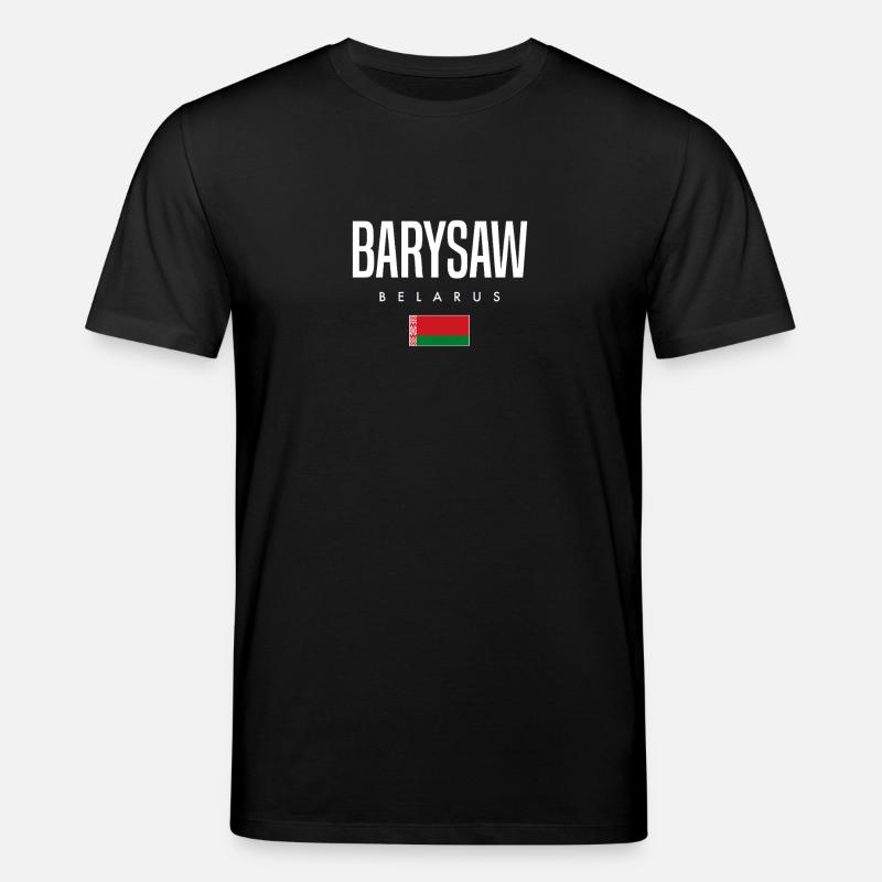 Barysaw, Biélorussie, Biélorussie - T-shirt bio CREATOR Stanley/Stella Unisexe - noir