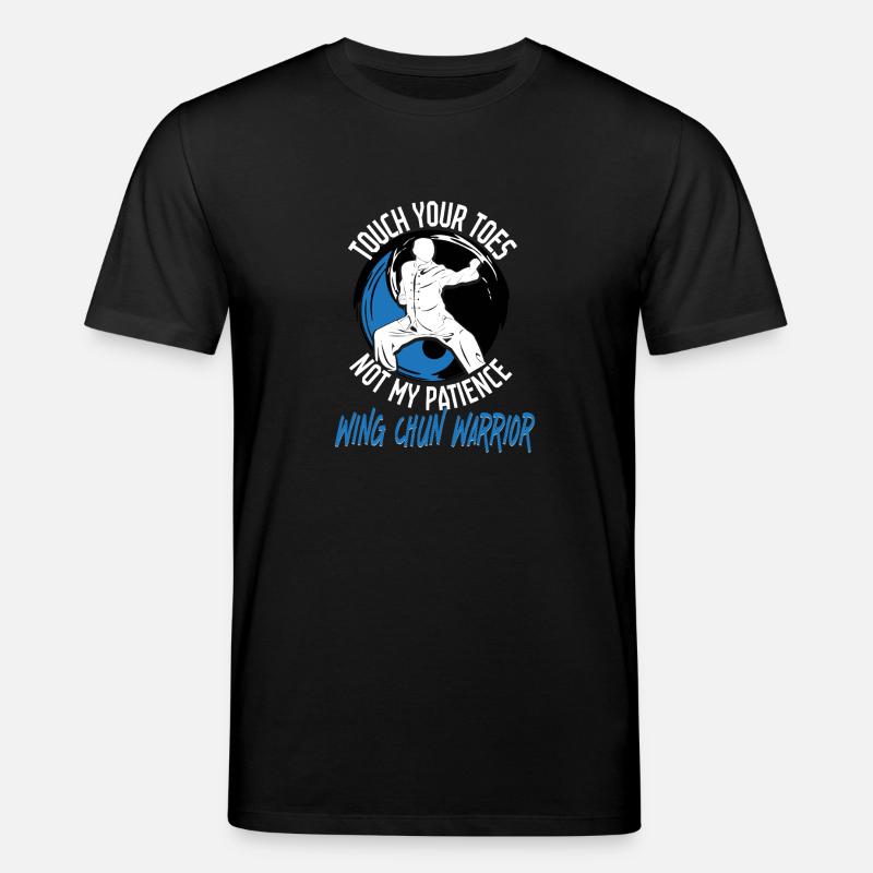 Wing Chun Warrior - Stanley/Stella Unisex Bio-T-Shirt CREATOR  - Schwarz