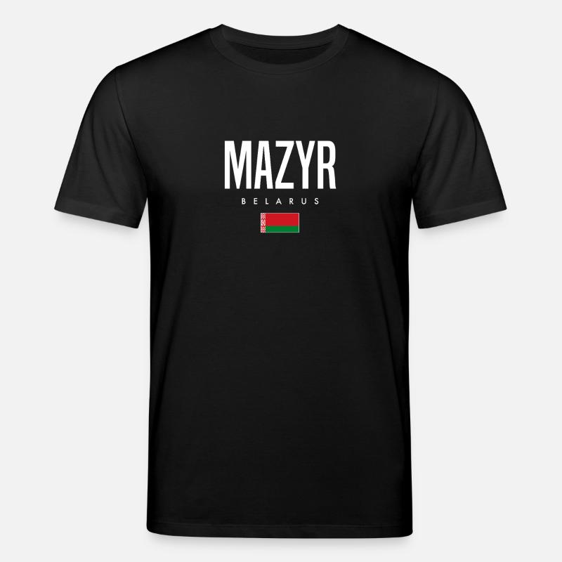 Mazyr, Belarus, Belarus - Stanley/Stella CREATOR Unisex Organic T-Shirt - black