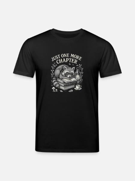 Bookworm : Plus qu’un chapitre - T-shirt bio CREATOR Stanley/Stella Unisexe - noir