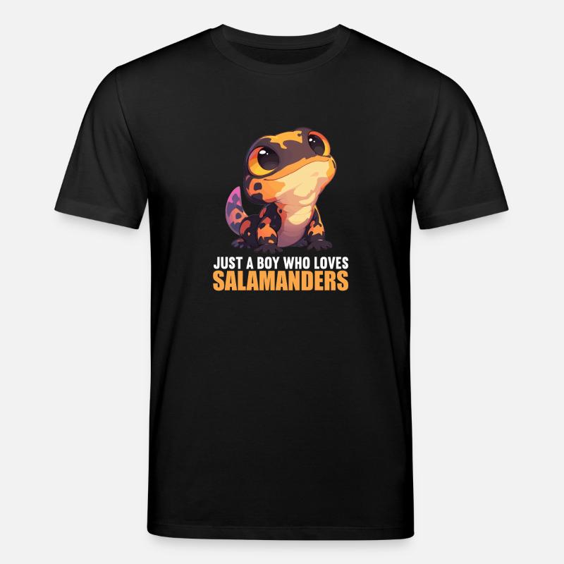Salamanders Salamander - Stanley/Stella Unisex Bio-T-Shirt CREATOR  - Schwarz