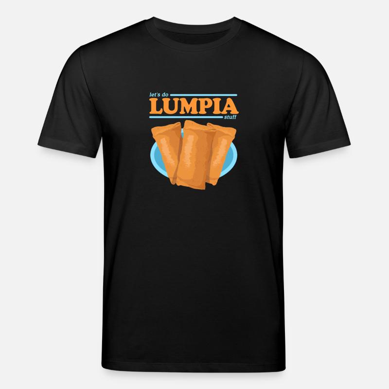 Lumpia Loempia Spring Roll Gift - Stanley/Stella CREATOR Unisex Organic T-Shirt - black