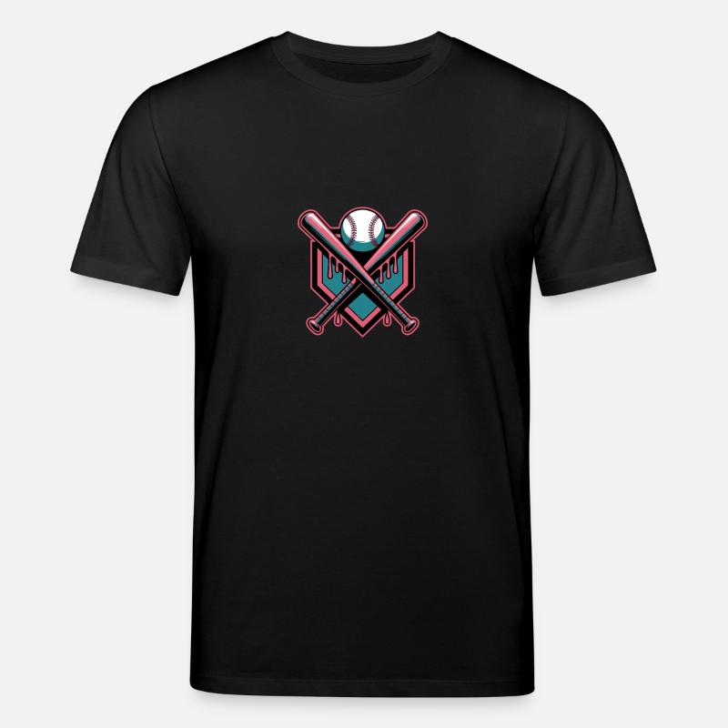 Baseball Eis Baseballschläger - Stanley/Stella Unisex Bio-T-Shirt CREATOR  - Schwarz