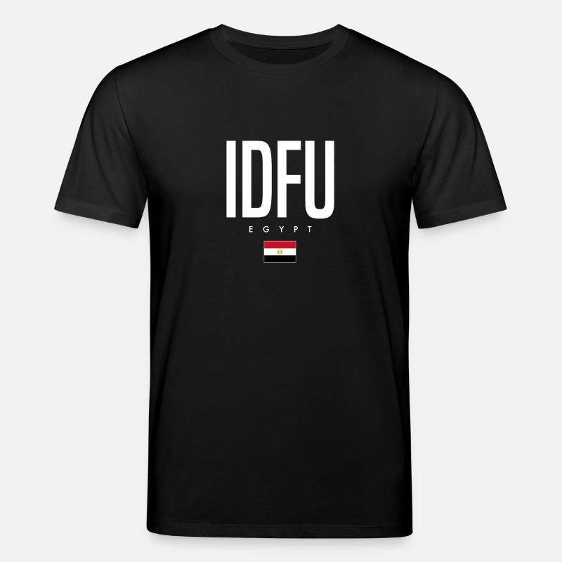 Idfu, Égypte - T-shirt bio CREATOR Stanley/Stella Unisexe - noir