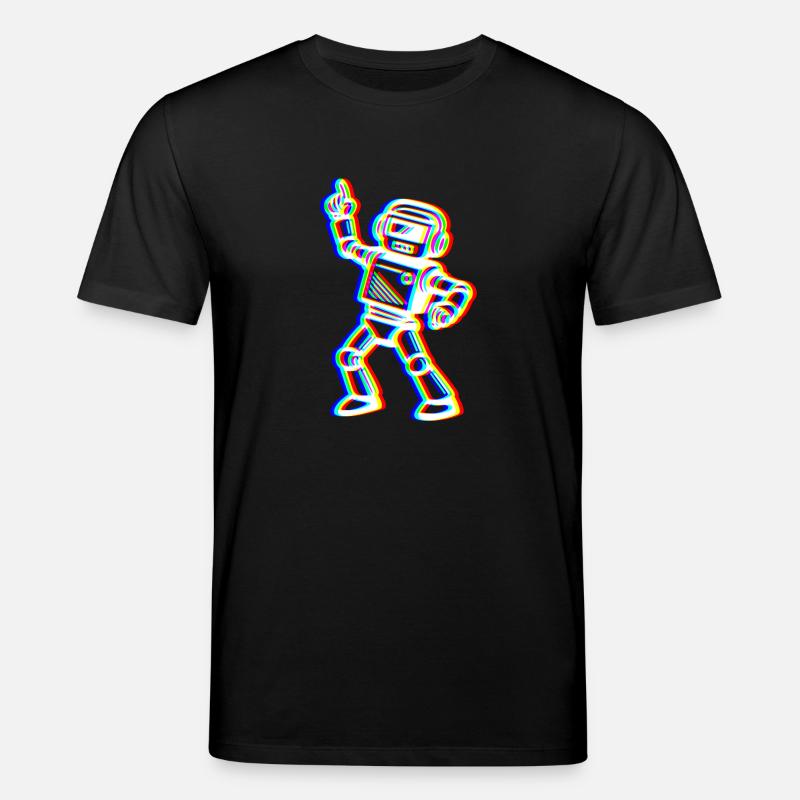 Glitch Bot – Dein Beat! - Stanley/Stella Unisex Bio-T-Shirt CREATOR - Schwarz