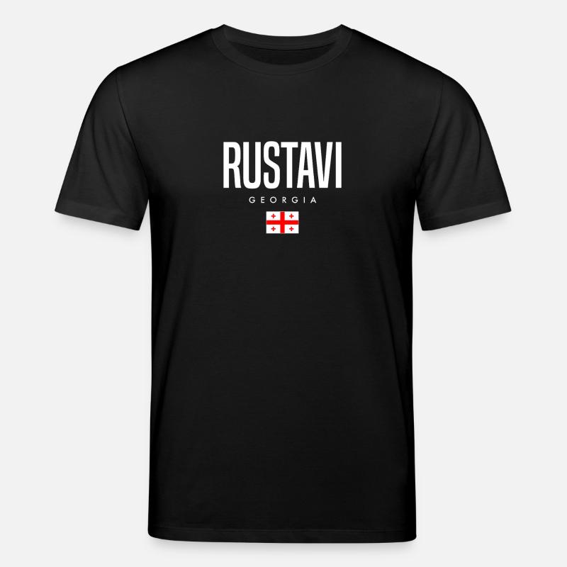 Rustavi, Georgia - Stanley/Stella CREATOR Unisex Organic T-Shirt - black