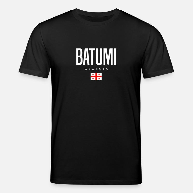 Batoumi, Géorgie - T-shirt bio CREATOR Stanley/Stella Unisexe - noir