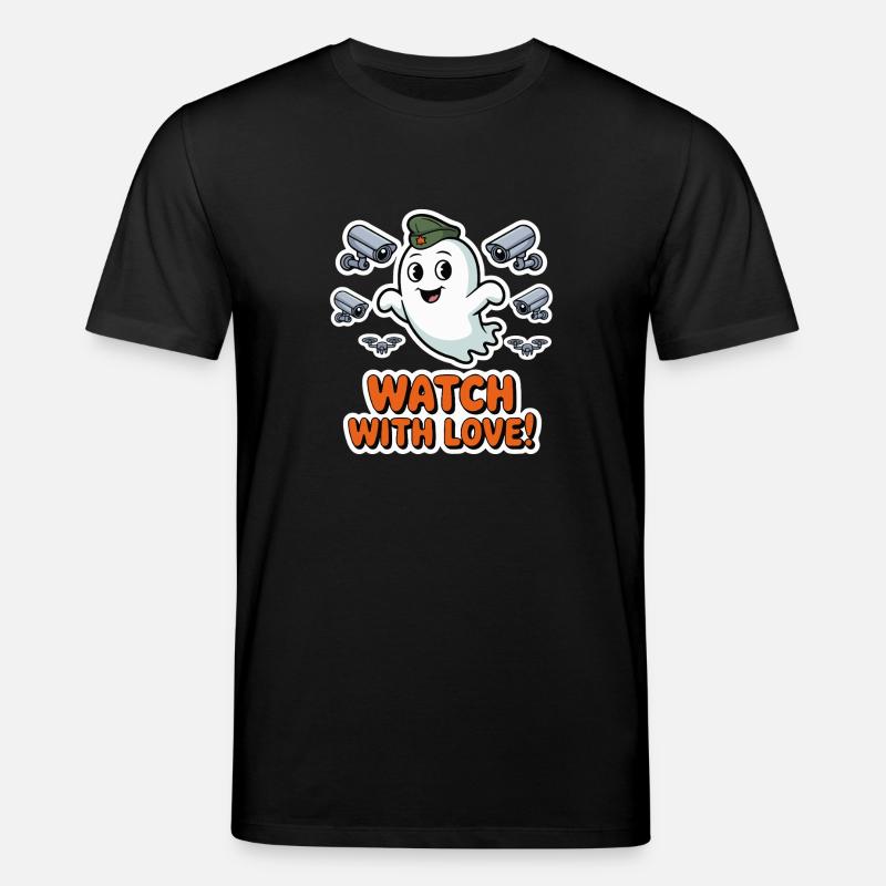 REGARDEZ AVEC AMOUR - T-shirt bio CREATOR Stanley/Stella Unisexe - noir