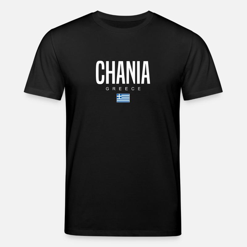 La Canée, Grèce - T-shirt bio CREATOR Stanley/Stella Unisexe - noir