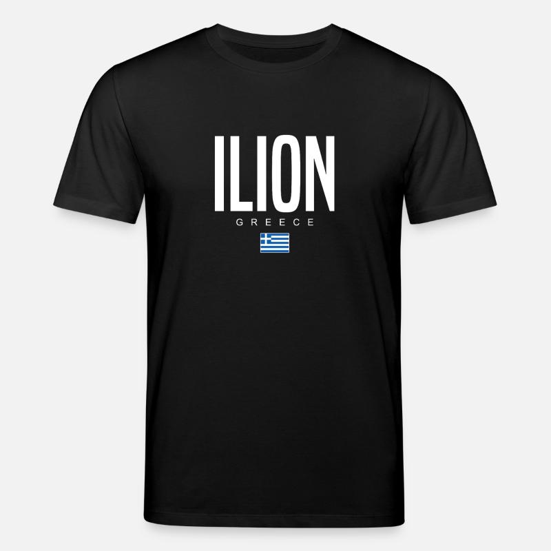Ilion, Grèce - T-shirt bio CREATOR Stanley/Stella Unisexe - noir