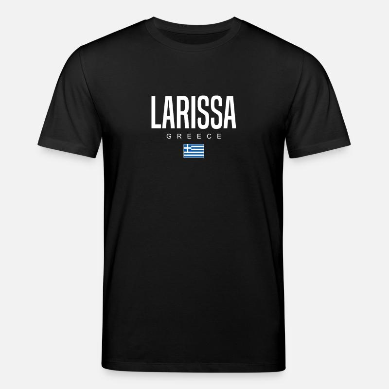 Larissa, Grèce - T-shirt bio CREATOR Stanley/Stella Unisexe - noir