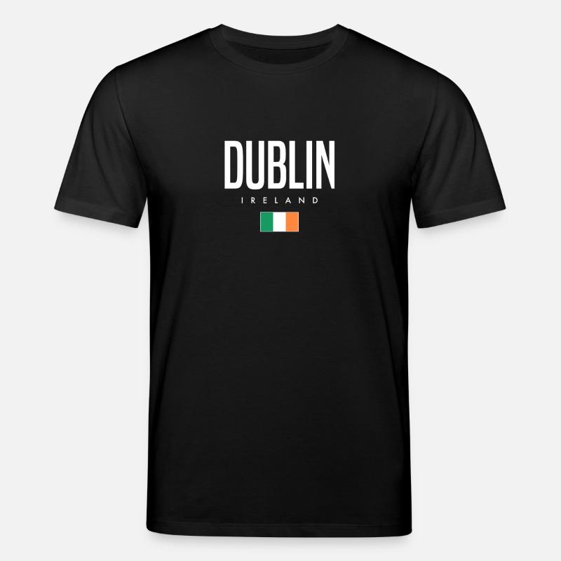 Dublin Irland - Stanley/Stella Unisex Bio-T-Shirt CREATOR  - Schwarz
