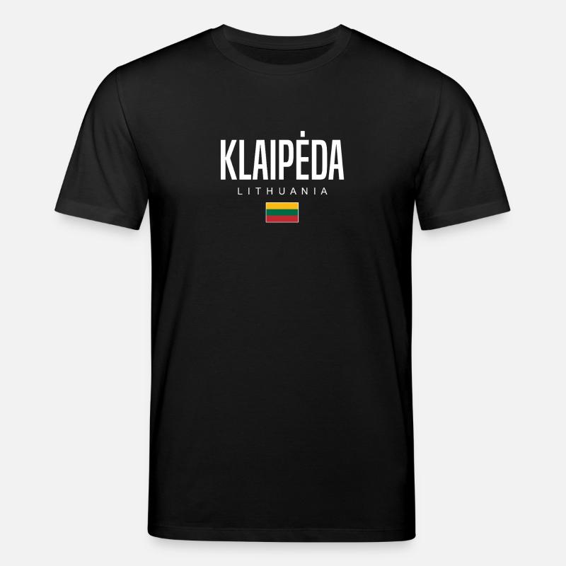 Klaipėda, Lituanie - T-shirt bio CREATOR Stanley/Stella Unisexe - noir