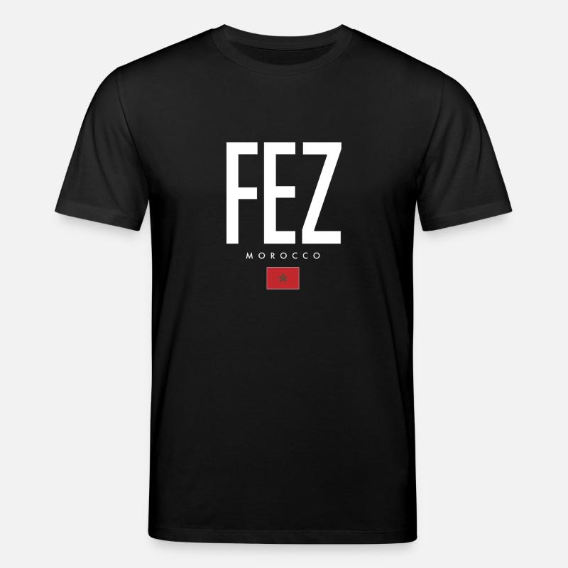 Fez, Morocco - Stanley/Stella CREATOR Unisex Organic T-Shirt - black