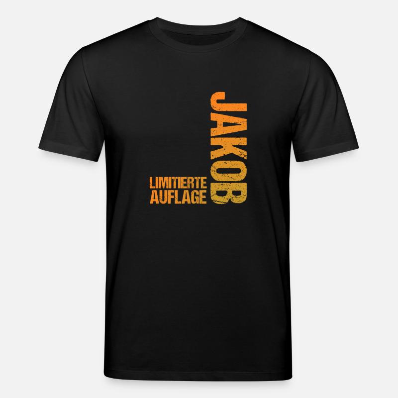 Jakob - Stanley/Stella Unisex Bio-T-Shirt CREATOR - Schwarz