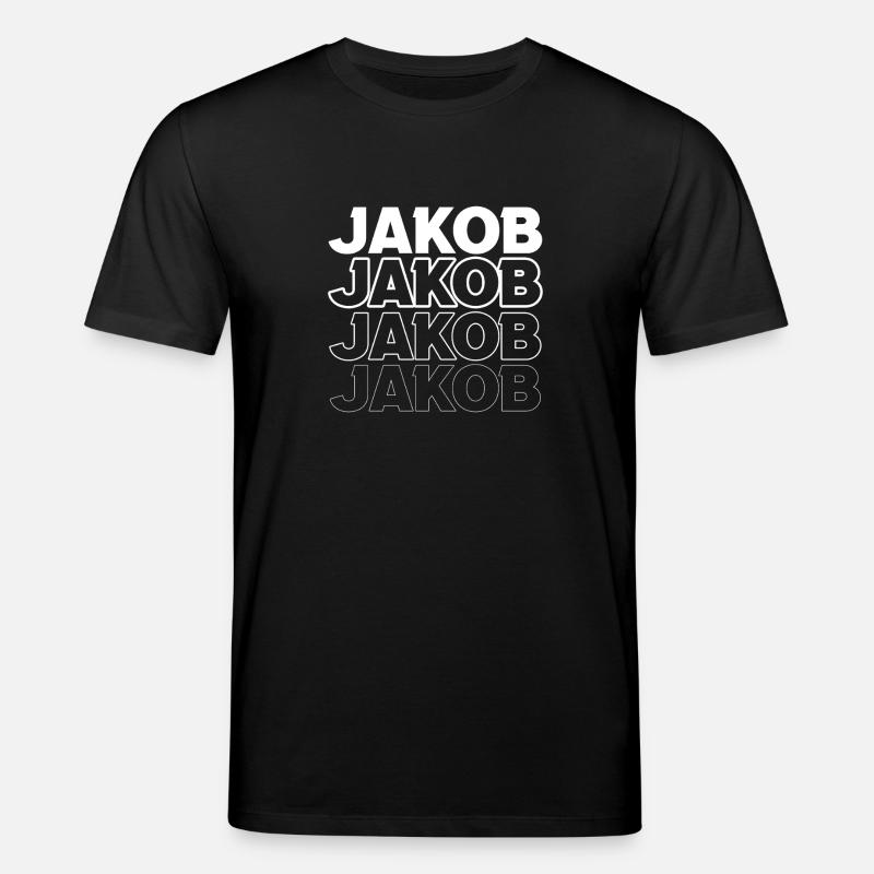 Jacob - T-shirt bio CREATOR Stanley/Stella Unisexe - noir