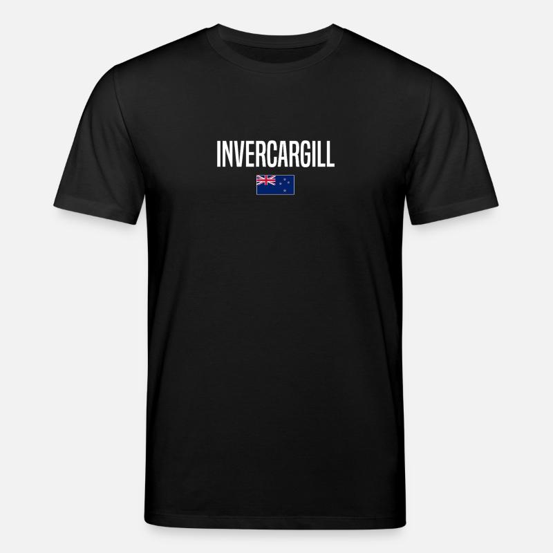 Invercargill Neuseeland - Stanley/Stella Unisex Bio-T-Shirt CREATOR  - Schwarz