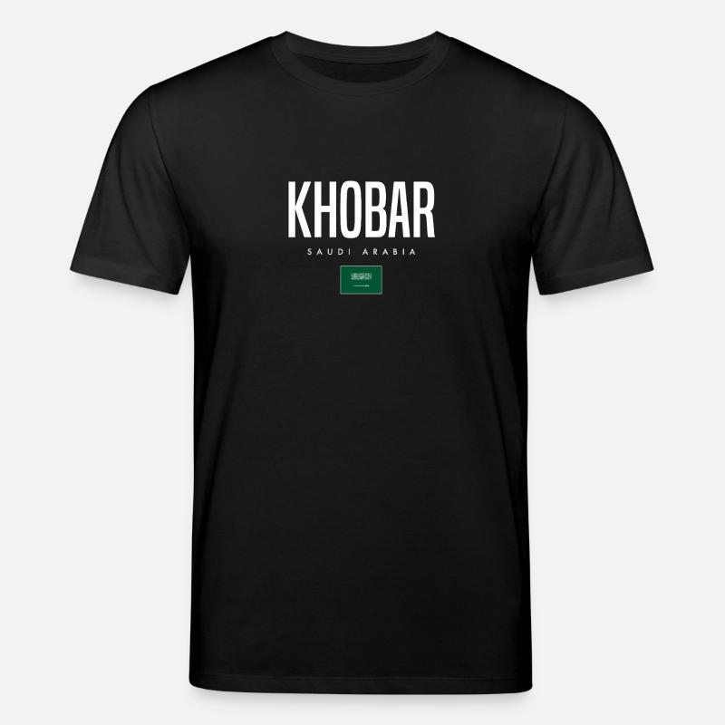 Khobar, Saudi Arabia - Stanley/Stella CREATOR Unisex Organic T-Shirt - black