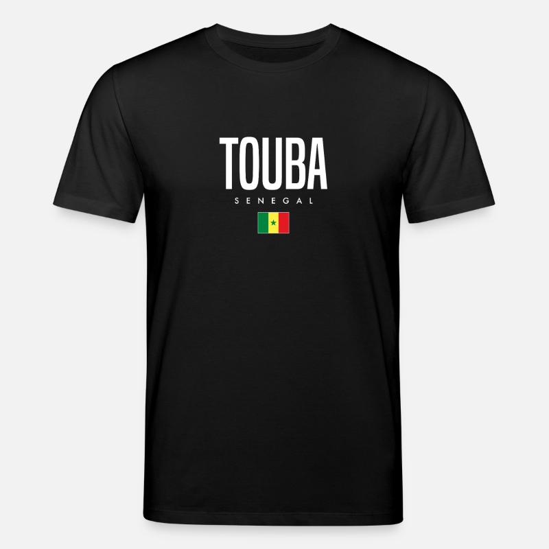 Touba Sénégal - T-shirt bio CREATOR Stanley/Stella Unisexe - noir