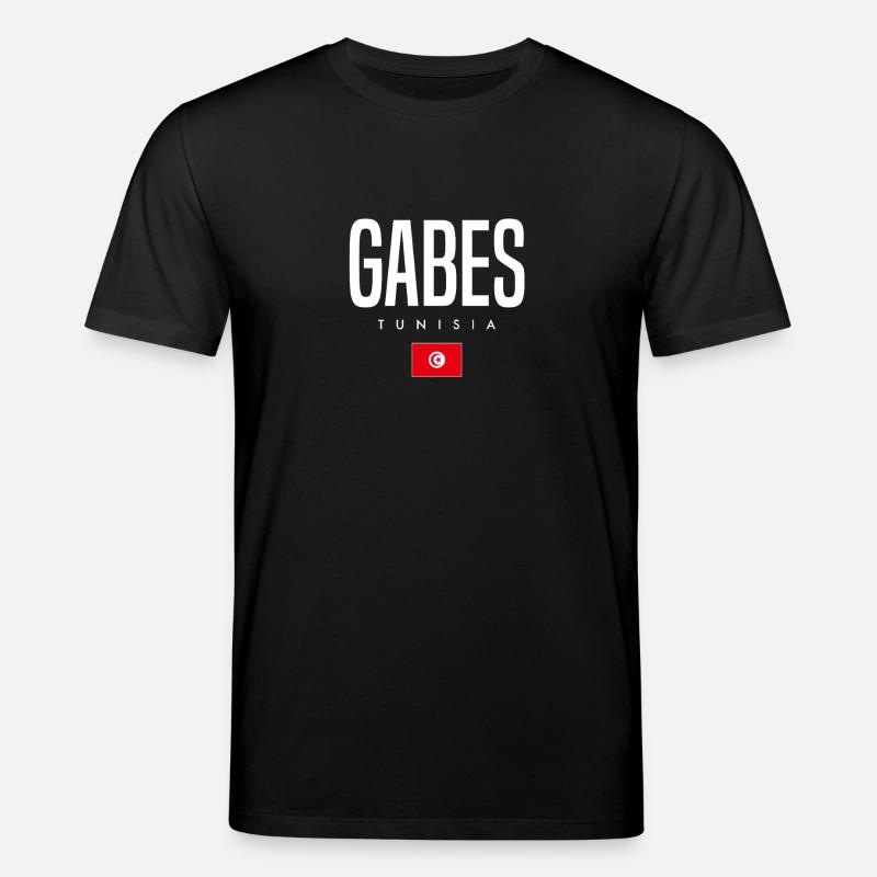 Gabès Tunisie - T-shirt bio CREATOR Stanley/Stella Unisexe - noir