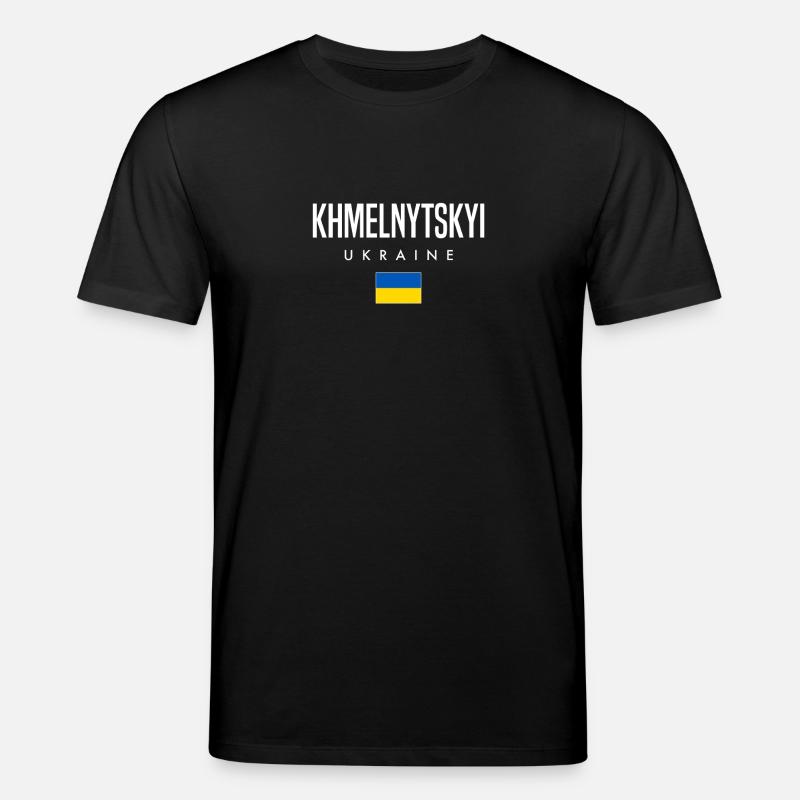 Khmelnytskyi Ukraine - Stanley/Stella Unisex Bio-T-Shirt CREATOR  - Schwarz