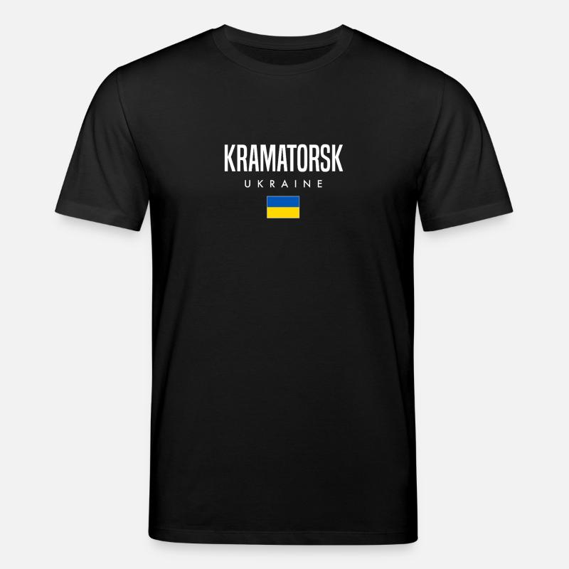 Kramatorsk, Ukraine - T-shirt bio CREATOR Stanley/Stella Unisexe - noir