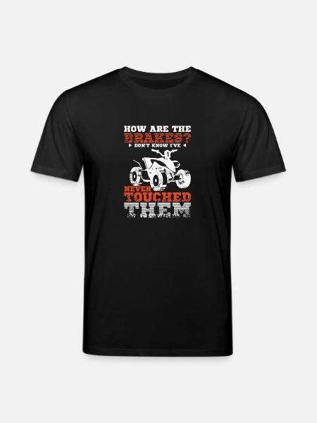 Brakes Quad Atv - Stanley/Stella CREATOR Unisex Organic T-Shirt - black