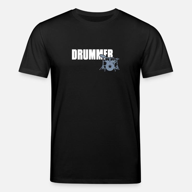 drummer - Stanley/Stella Unisex Bio-T-Shirt CREATOR - Schwarz