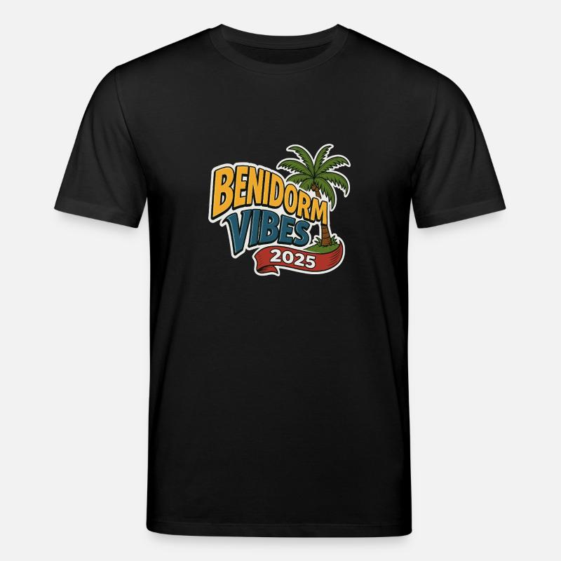 Benidorm Vibes 2025 - T-shirt bio CREATOR Stanley/Stella Unisexe - noir