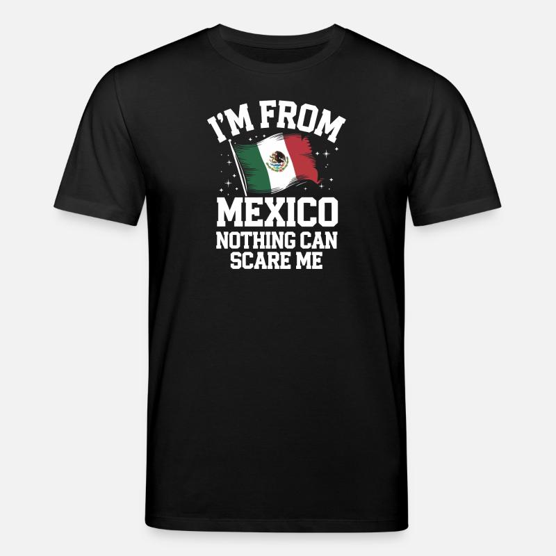 Mexique Mexique Mexicain Espagnol - T-shirt bio CREATOR Stanley/Stella Unisexe - noir