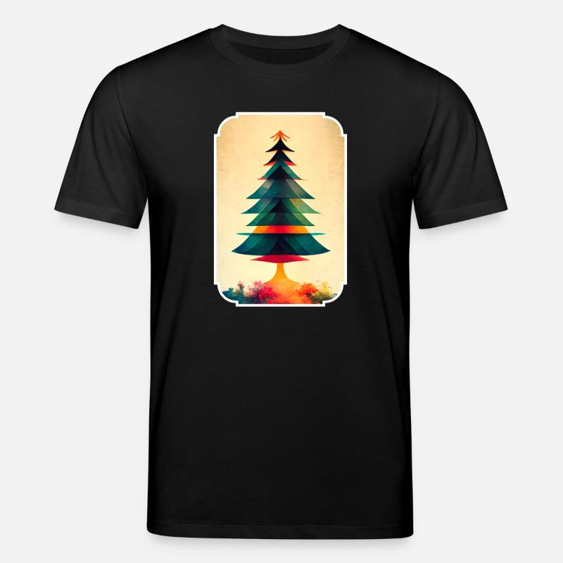 Weihnachtsbaum abheben - Stanley/Stella Unisex Bio-T-Shirt CREATOR  - Schwarz