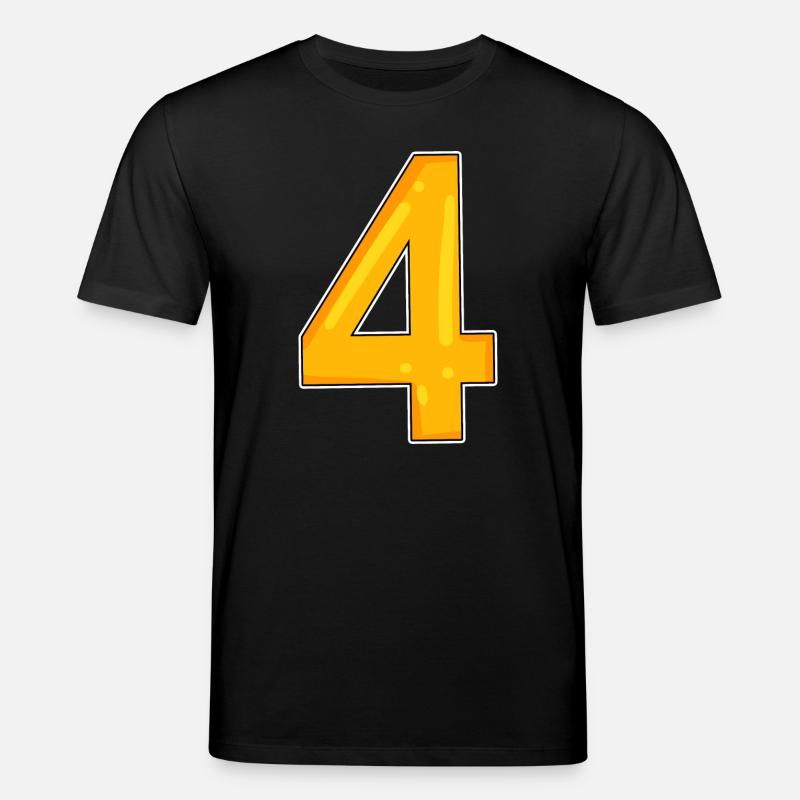 4 gelb - Stanley/Stella Unisex Bio-T-Shirt CREATOR - Schwarz