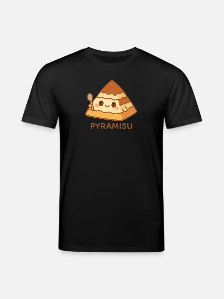 Pyramisu Kawaii Tiramisu - Stanley/Stella Unisex Bio-T-Shirt CREATOR  - Schwarz