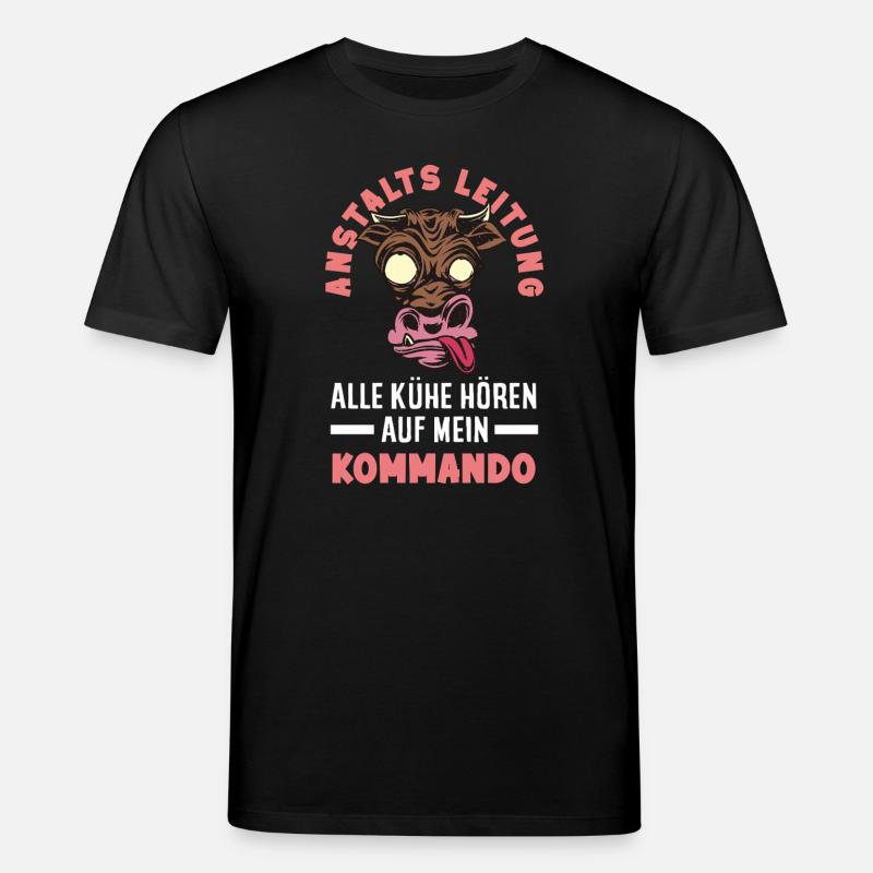 Anstaltsleitung Chef Leitung - Stanley/Stella Unisex Bio-T-Shirt CREATOR  - Schwarz