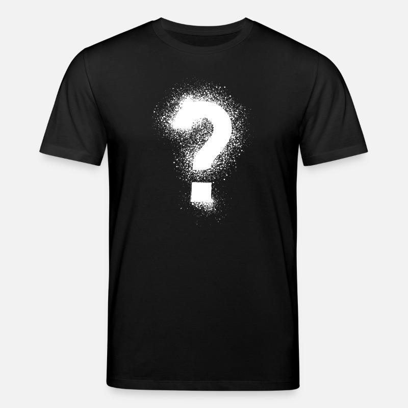 point d’interrogation - T-shirt bio CREATOR Stanley/Stella Unisexe - noir