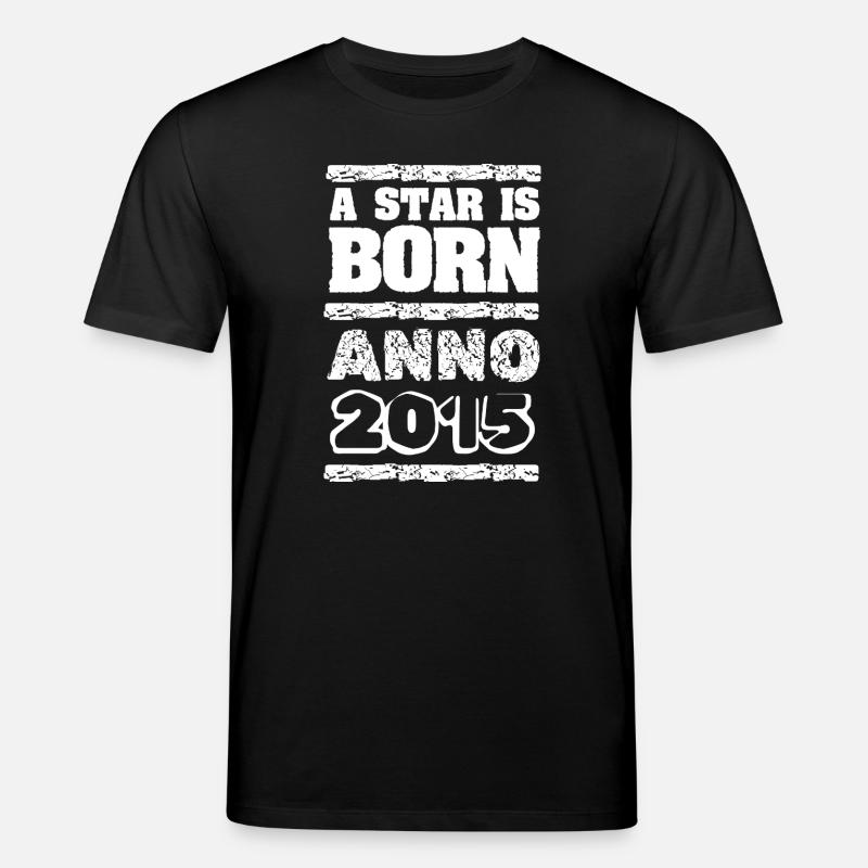 Jahr 2015 - Stanley/Stella Unisex Bio-T-Shirt CREATOR  - Schwarz