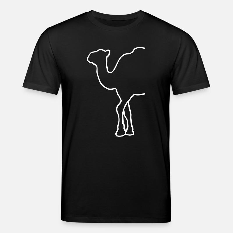Camel - Kamel - Dromedar - Stanley/Stella Unisex Bio-T-Shirt CREATOR  - Schwarz
