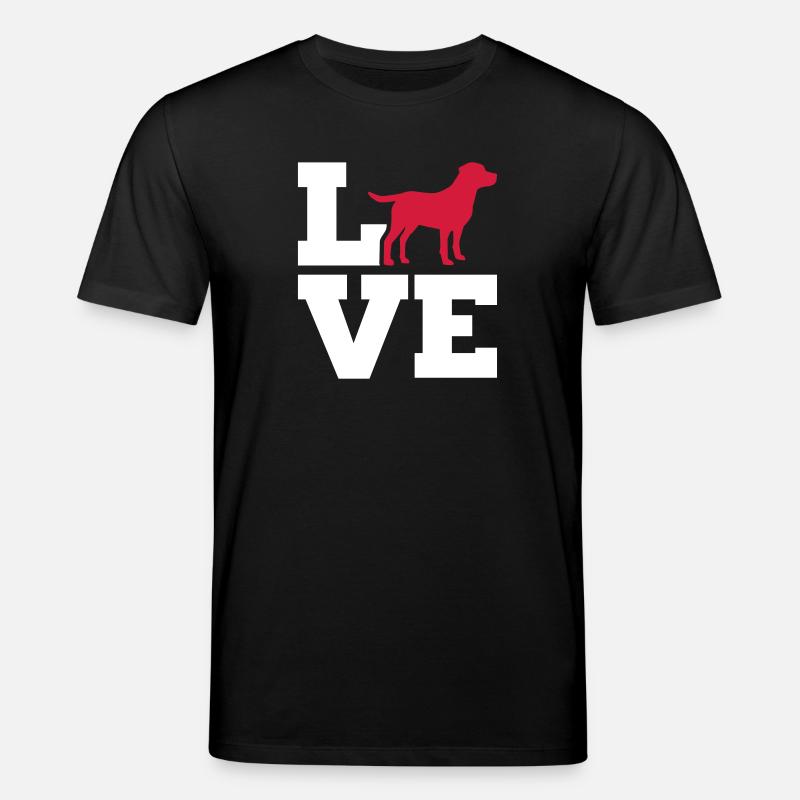 Labrador - Stanley/Stella Unisex Bio-T-Shirt CREATOR  - Schwarz
