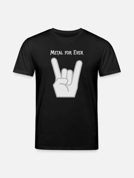 Metal - Stanley/Stella CREATOR Unisex Organic T-Shirt - black
