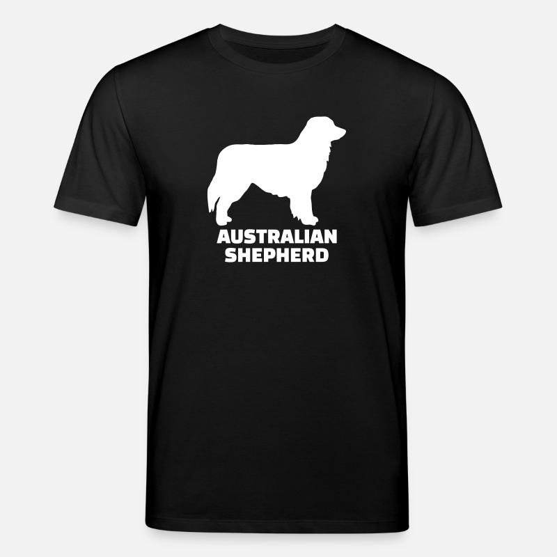 Australian shepherd - T-shirt bio CREATOR Stanley/Stella Unisexe - noir
