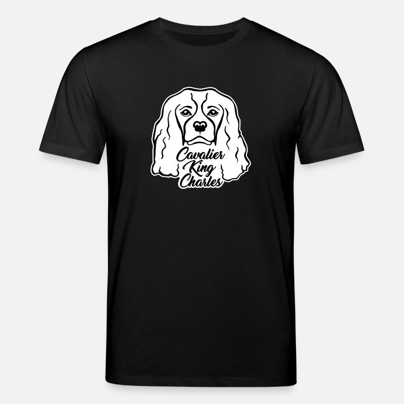 Cavalier King Charles - Stanley/Stella CREATOR Unisex Organic T-Shirt - black