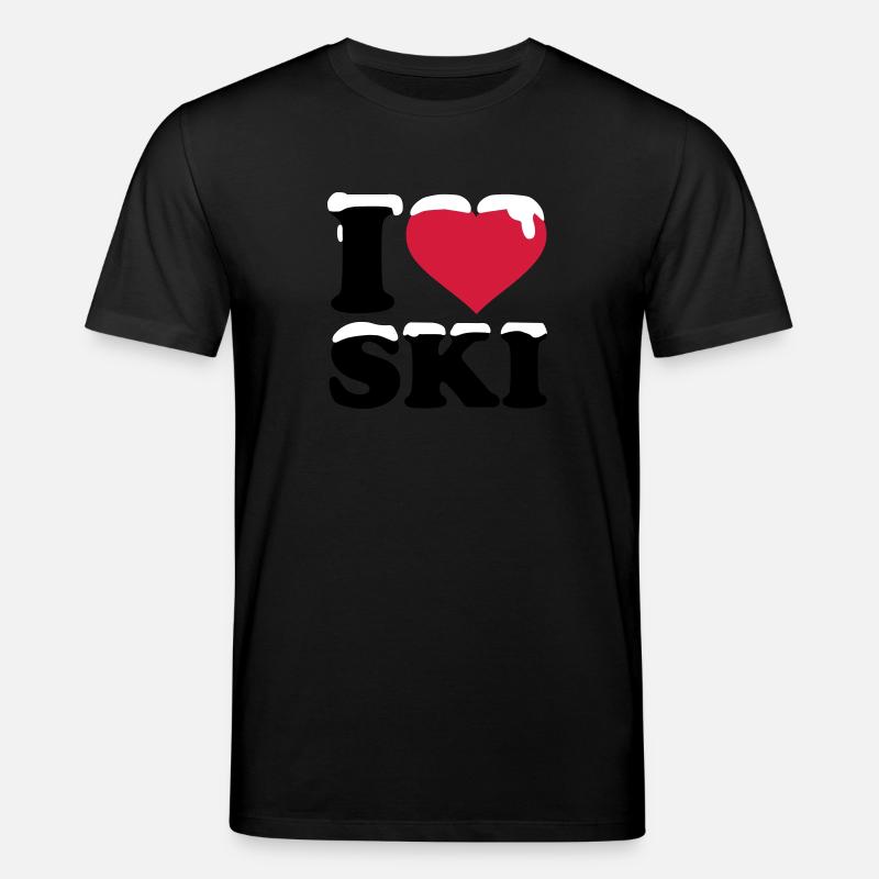 Ski - Stanley/Stella Unisex Bio-T-Shirt CREATOR  - Schwarz