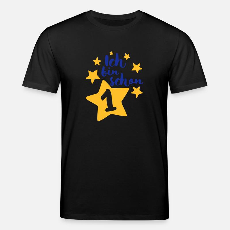 Ich bin schon Eins! - Stanley/Stella Unisex Bio-T-Shirt CREATOR  - Schwarz