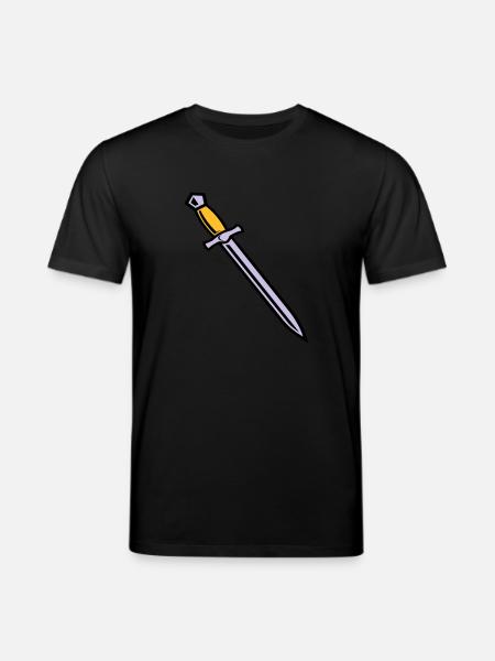 Schwert - Stanley/Stella Unisex Bio-T-Shirt CREATOR  - Schwarz