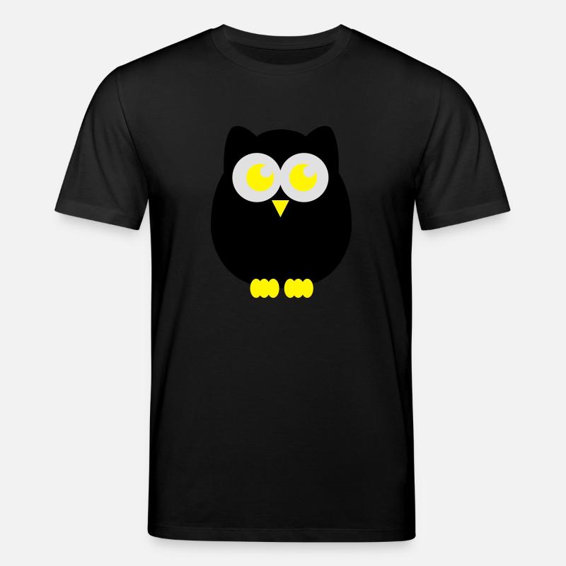 eule - T-shirt bio CREATOR Stanley/Stella Unisexe - noir