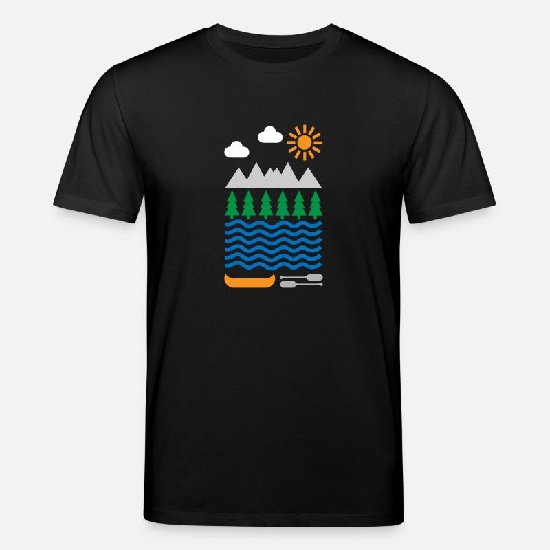 Kajak - Stanley/Stella Unisex Bio-T-Shirt CREATOR  - Schwarz